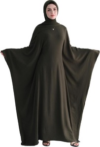 เดรสอาบายาของผู้หญิงหรูหรามาใหม่เสื้อผ้าอิสลามพิมพ์ลายเสื้อสำหรับใส่กลางแจ้งดีไซน์ชายเสื้อแบบบานออก2025 - Product Image 6