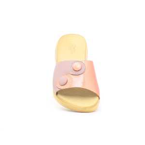 Sandalias de tacón suaves CL3904 informales melocotón - Product Image 1