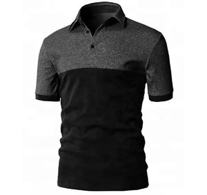 Polos bordados de manga corta para hombre, ropa de golf de talla grande personalizada, de secado rápido, de verano - Product Image 6
