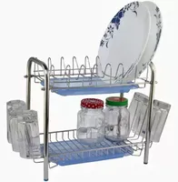 Keukenplaat Stand Rek Top Verkopende Rack Tegen Betaalbare Goedkope Groothandelsprijs Elegant Voor Thuis Roestvrij Staal Vergulde Standaard