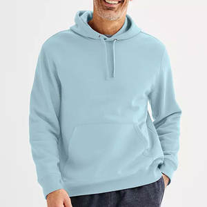 Sweat à capuche léger avec poches Sweat à capuche décontracté Sweat-shirt éponge français Pull Sweats à capuche pour hommes - Product Image 6