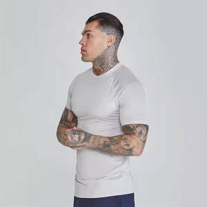 T-shirt unisexe à col rond 100% coton en vente en gros, tenue de rue/décontractée tendance pour hommes, produit de grande vente personnalisable - Product Image 6