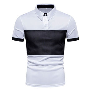 Casual Men's Cotton for Shirts Summer 2024 Short-Sleeved Printed Breathable Solid Jersey <b>Fabric</b> High Street Fashionable Style - Product Image 3