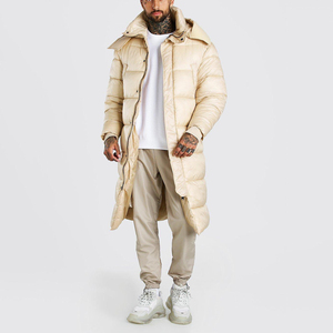 แจ็กเก็ตขนเป็ดคอปกตั้งสำหรับผู้ชายแจ็กเก็ตขนเป็ดขนาดใหญ่พิเศษสไตล์แฟชั่นสำหรับฤดูหนาว - Product Image 5