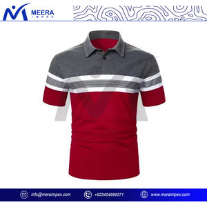 เสื้อโปโลผู้ชายคุณภาพสูง-คอตตอนเบลนด์เข้ารูปทันสมัยนุ่มและทนทานเหมาะสำหรับการออกนอกบ้านแบบสบายๆ - Product Image 2