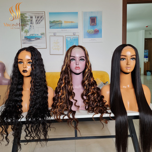 [Bouncy ผมหยิกวิกผมจริง] ผมต่อจากผมแท้จากเวียดนาม - Product Image 1