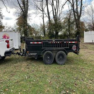 Remorque à benne hydraulique agricole à prix avantageux avec composants de transmission et de moteur - Product Image 1