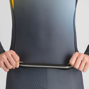 Maillot de Ciclismo Personalizado para Hombre, Manga Larga, Corte Profesional, Ajuste Aerodinámico, con Bolsillos Traseros y Logotipo de la Empresa - Product Image 4