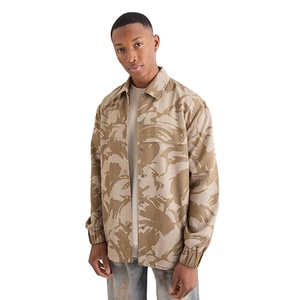 Coated Woven Stand Collar Front Logo Men's Winter Windproof Hooded Varsity Casual <b>Jacket</b> Breathable Polyester - Product Image 5