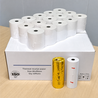 Gulungan Kertas Thermal 80x80mm untuk Rantai Kedai Kopi dan Kafe Bebas BPA Kertas Kasir Grosir Pasokan Massal