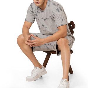 Ensemble T-shirt et Short Homme Tendance Nouvelle Collection – Personnalisable avec Logo – Manches Courtes – Conception OEM - Product Image 4