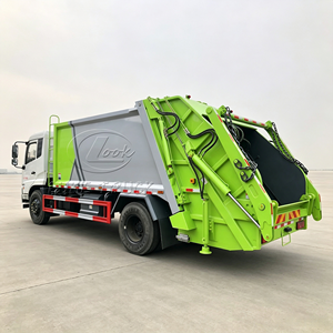 Export Dongfeng 16CBM Compactor Garbage Truck With Swing Arm Bin 4x2 Hydraulic Rear Loading Refuse Compression Truck Euro5 Euro6 - Product Image 6