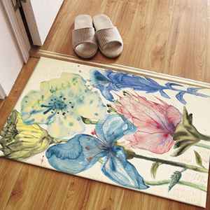 Alfombra de Flores, Alfombras de Flores de Dalí, Alfombra de Salvador Dalí, Alfombras de Reproducción, Alfombra Delgada No Tejida - Product Image 4