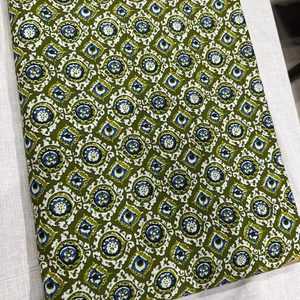 pure cambric <b>cotton</b> digital print best quality <b>fabric</b> make to fancy dress material - Product Image 1