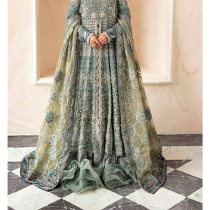 OEM Service Traditional Indian Pakistani <b>Wedding</b> <b>Dress</b> Modern Bridal Style Backless Embroidery Crystal Plus Size Women <b>Dresses</b> - Product Image 3