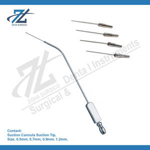 Tube d'aspiration Zoellner avec 4 points Tubes d'aspiration Zoellner en acier inoxydable 0.5 Instruments chirurgicaux de qualité supérieure Pakistan - Product Image 2