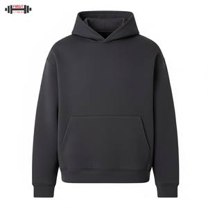 เสื้อฮู้ดแบบสวมหัวสำหรับผู้ชายใน300gsm ฤดูหนาวผ้าคอตตอนใส่ในท้องถนนดีไซน์แบบกำหนดเองได้ - Product Image 1