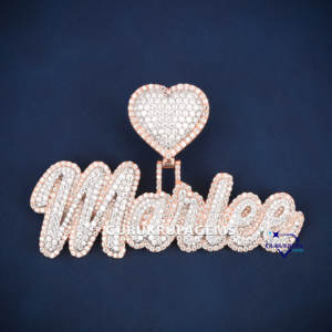 Moissanite Diamond Pendant Iced Out Diamond Pendant 925 Sterling High Quality Custom Hip Hop Pendant - Product Image 1