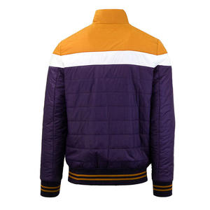 Veste légère à manches longues en polyester à fermeture éclair pour hommes, col montant, résistante à l'eau, à bulles compressibles - Product Image 6