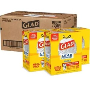 Bolsas de Basura Grandes con Cordón para Cocina Glad - Product Image 1