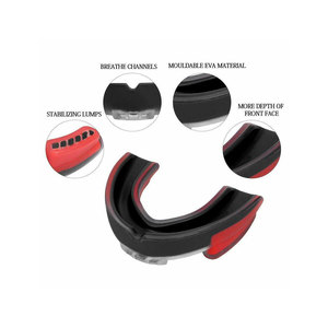 Mayorista Personalizado Juventud Transparencia Doble Cara Masticación Deportes Mma Boxeo Protector Bucal Shiled Protección - Product Image 4