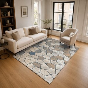 <b>RUGS</b> DEPOT LXDP-0642 Wholesale Multicolor Neutral Designer Pattern Digital Printed Machine Washable Chenille Area <b>Rug</b> <b>Non</b> <b>Slip</b> - Product Image 2