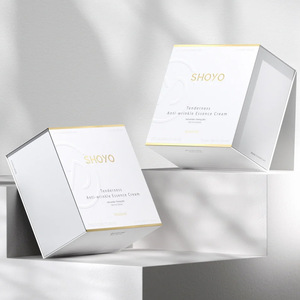 Boîtes d'emballage cosmétique personnalisées imprimées sur mesure, boîtes en carton blanc sur mesure pour cosmétiques, huile pour le visage, crème - Product Image 1