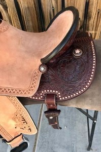 Haute qualité prix de gros dernière selle d'équitation Western Portable selles de dressage Western pour chevaux cavalier Portable - Product Image 3