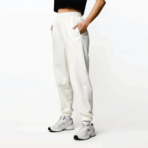 Ensemble de survêtement unisexe en polaire pour femme, grande taille, décontracté, avec logo personnalisé, style streetwear, pantalon et sweat à capuche, technique de teinture - Product Image 4