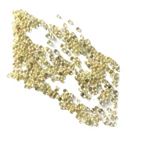 Saphir Jaune Naturel AAA de 1 mm, Traité Thermiquement, Taille Diamant Facettée, Certifié IGI, Vivaaz Gems 0.007 ct, Vente en Gros, Gemmes Libres à Bas Prix