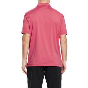 Jersey de manga corta informal de negocios para hombre para Polo negro liso en blanco con impresión personalizada y logotipo bordado deportes Golf - Product Image 4