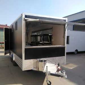 Remorque de restauration mobile spacieuse avec hotte de ventilation et système de sécurité incendie - Product Image 4