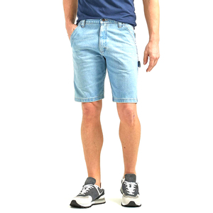 Couleur bleu clair avec le meilleur vendeur vêtements pour hommes lavable en machine facile à porter meilleur short en jean droit par WAKIN WEAR - Product Image 1