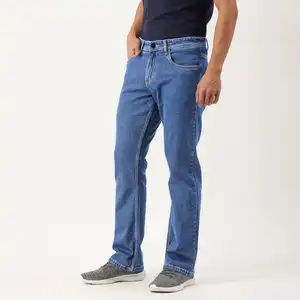 OEM Casual personalizzato Denim pantaloni uomo Jeans fabbricazione tessuto in Pakistan