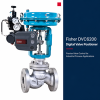 Contrôleur de vanne numérique Fisher DVC6200, positionneur intelligent pour remplacement et modernisation de vanne de régulation HART