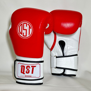 Guantes de Boxeo de Cuero Personalizados, Transpirables, con Acolchado Absorbente de Impactos, Ideales para Gimnasio, Fitness, Sparring, Entrenamiento Profesional - Product Image 4