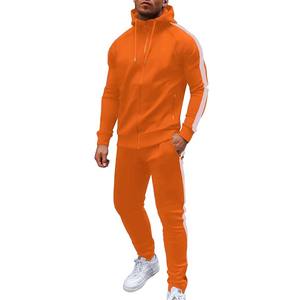 Survêtement homme 2 pièces vêtements de sport sweat à capuche à manches longues et pantalon de jogging tenue de fête décontractée - Product Image 4