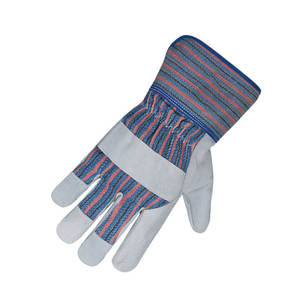 Guantes de trabajo de cuero de alta calidad para hombres directos de fábrica de Pakistán para levantamiento de pesas y trabajo de seguridad - Product Image 5