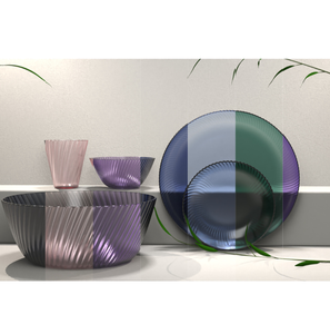 Vaisselle en plastique PET écologique LONGNEW, non toxique, alternative écologique aux articles jetables, fabriquée à Taiwan - Product Image 1