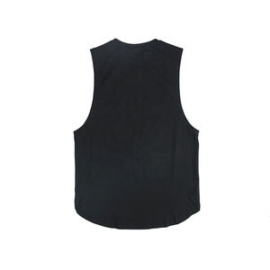 Débardeurs de gymnastique Hommes Logo personnalisé Tops Quick Dry Fitted Running Sports Gym Tank Top Sans manches - Product Image 2