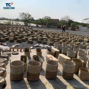 Décor mural en rotin fait à la main du Vietnam panier en fibres naturelles à tenture murale écologique pour un décor de vie moderne et durable - Product Image 3