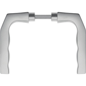 Poignée de porte en aluminium F1 sans rosettes, carrée de 8 mm, 125Z, paire, accessoires intérieurs pour camping-car EDI - Product Image 1