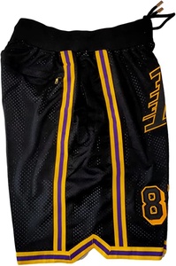 Pantalones cortos de baloncesto personalizados para hombre con logotipo estampado por sublimación estilo informal malla poliéster patrón personalizado Decoración - Product Image 6