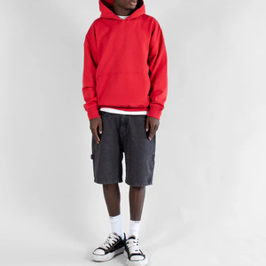 Sudadera con capucha de gran tamaño para hombre de alta calidad, venta al por mayor, sudaderas con capucha transpirables y cómodas con hombros caídos para hombre - Product Image 4