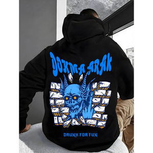 Jersey de ocio de Otoño/Invierno para hombre, prendas de punto y sudaderas estándar de un color fabricadas en China - Product Image 1