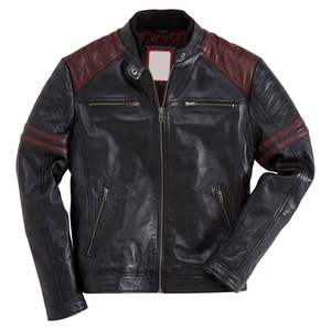 Chaquetas de Cuero para Motociclismo de Diseño Moderno y Calidad Premium con Protección Completa y Bordados Frontales Personalizados - Product Image 2