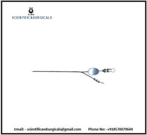 Source d'alimentation manuelle Tubes d'aspiration et d'aspiration chirurgicaux Équipement de médecine de maison en acier inoxydable - Product Image 3