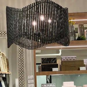 Pendentif suspendu en métal indien Design décoratif moderne pour hôtels et restaurants à domicile - Product Image 2