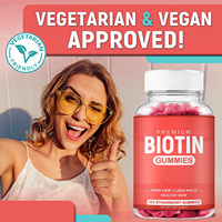 Gummy Vitamin 10000Mcg Label Pribadi Laris Manis Untuk Pertumbuhan Rambut & Kuku Sehat & Kuat, Serta Kecantikan Kulit