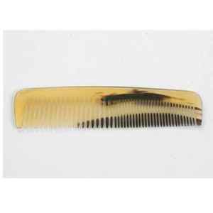 Peigne en corne de buffle avec poils de différentes tailles et couleurs Peigne à cheveux en corne de poche Peigne à barbe et corne de vache Utilisation Top Sell - Product Image 6